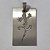 PINGENTE EM AÇO INOXIDÁVEL 316L PLACA LARGATIXA CENTRO LIVRE  39MM ACPG000021 - Imagem 2