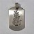 PINGENTE EM AÇO INOXIDAVEL 316L PLACA FOGO  CENTRO LIVRE TAMANHO 40MM ACPG000019 - Imagem 1