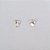 BRINCO FOLHEADO A PRATA COM 50 MILÉSIMOS + VERNIZ DIAMOND PERSONAGEM ANIMADO 8MM PRBR000284 - Imagem 1