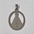 PINGENTE EM AÇO INOXIDAVEL 316L NOSSA SENHORA APARECIDA 41X30MM ACPG000034 - Imagem 1