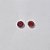 BRINCO FOLHEADO A PRATA COM 50 MILÉSIMOS + VERNIZ DIAMOND ZIRCÔNIA ROSA COM BORDA 7MM PRBR000520 - Imagem 1