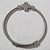 PULSEIRA (BRACELETE) EM AÇO INOXIDÁVEL COM TREVO 11MM E DETALHES NAS PONTAS LARGURA 3MM ACPS000309 - Imagem 1