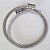 PULSEIRA (BRACELETE) EM AÇO INOXIDÁVEL 316L ESTILO CABO DE AÇO LARGURA 4.5MM ACPS000325 - Imagem 1