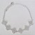 PULSEIRA FOLHEADA A PRATA COM 50 MILÉSIMOS + VERNIZ DIAMOND 18CM TREVO 11MM CRAVEJADO COM MICRO ZIRCÔNIAS FECHO LAGOSTA + EXTENSOR PRPS000511 - Imagem 1