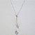 GARGANTILHA FOLHEADA A PRATA COM 50 MILÉSIMOS + VERNIZ DIAMOND CORRENTE VENEZIANA GRAVATINHA 60CM ZIRCÔNIA FORMATO CORAÇÃO 8MM PRGG000847 - Imagem 1