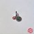 BERLOQUE PRATA 925 TREVO 11MM E JOANINHA 5MM COM MICRO ZIRCÔNIAS PTBQ000001 - Imagem 1