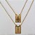 ESCAPULÁRIO EM AÇO INOXIDÁVEL 316L DOURADO NOSSA SENHORA APARECIDA ACES000030 - Imagem 1