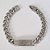 PULSEIRA EM AÇO INOXIDÁVEL 316L 19CM COM PLACA 10MM MICRO ZIRCÔNIAS LARGURA 8MM COM TRAVA ACPS000336 - Imagem 1