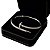 PULSEIRA (BRACELETE) EM AÇO INOXIDÁVEL 316L FORMATO PREGO COM MICRO ZIRCÔNIAS ACPS000339 - Imagem 4