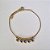 PULSEIRA EM AÇO INOXIDÁVEL BOLINHAS E OLHO GREGO 17CM + EXTENSOR FECHO LAGOSTA ACPS000343 - Imagem 1