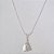 GARGANTILHA FOLHEADA A PRATA COM 50 MILÉSIMOS + VERNIZ DIAMOND CORRENTE 42CM NOSSA SENHORA APARECIDA 14MM PRGG000902 - Imagem 1