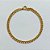 PULSEIRA EM OURO 5 MILÉSSIMOS + VERNIZ DIAMOND 23CM LARGURA 5MM FECHO LAGOSTA OUPS000020 - Imagem 1