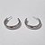 BRINCO EM AÇO INOXIDÁVEL ARGOLA GRANDE TAMANHO 6X30MM - ACBR000168 - Imagem 1