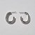 BRINCO EM AÇO INOXIDÁVEL ARGOLA OVAL TAMANHO 6X24MM - ACBR000169 - Imagem 1