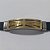 PULSEIRA  EM AÇO INOXIDÁVEL 316L EMBORRACHADA 20CM LARGURA 10MM COM TRAVA DETALHES DOURADO ACPS000374 - Imagem 2