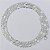 CORRENTE FOLHEADA A PRATA COM 50 MILÉSIMOS + VERNIZ DIAMOND CORRENTE 3X1 70CM LARGURA 7MM FECHO LAGOSTA PRCR000041 - Imagem 1