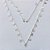 SHOCKER FOLHEADA A PRATA COM 50 MILÉSIMOS + VERNIZ DIAMOND SHOCKER 40CM CORAÇÕES LISOS PRSH000098 - Imagem 1