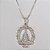 GARGANTILHA FOLHEADA A PRATA COM 50 MILÉSIMOS + VERNIZ DIAMOND CORRENTE 42CM NOSSA SENHORA APARECIDA CRAVEJADO COM MICRO ZIRCÔNIAS 19MM + EXTENSOR FECHO LAGOSTA PRGG001004 - Imagem 2
