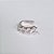 BRINCO FOLHEADO A PRATA COM 50 MILÉSIMOS + VERNIZ DIAMOND EAR CUFF COM ZIRCÔNIAS 9MM (UNIDADE) PRBR000770 - Imagem 2