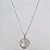 GARGANTILHA FOLHEADA A PRATA COM 50 MILÉSIMOS + VERNIZ DIAMOND CORRENTE VENEZIANA 45CM PINGENTE NOSSA SRA APARECIDA 20MM FECHO LAGOSTA PRGG001022 - Imagem 1