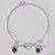PULSEIRA FOLHEADA A PRATA COM 50 MILÉSIMOS + VERNIZ DIAMOND - PULSEIRA COM OLHOS GREGOS E CORAÇÃO VAZADO COM PALAVRA AMOR 18CM COM EXTENSOR PRPS000745 - Imagem 1
