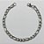 PULSEIRA  EM AÇO INOXIDÁVEL 20CM 3X1 FECHO LAGOSTA ACPS000386 - Imagem 1