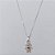 GARGANTILHA FOLHEADA A PRATA COM 50 MILÉSIMOS + VERNIZ DIAMOND CORRENTE VENEZIANA 45CM PINGENTE MENINA CRAVEJADA COM MICRO ZIRCÔNIAS 13MM +  EXTENSOR PRGG001041 - Imagem 1