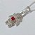 GARGANTILHA FOLHEADA A PRATA COM 50 MILÉSIMOS + VERNIZ DIAMOND CORRENTE VENEZIANA 45CM PINGENTE MENINA CRAVEJADA COM MICRO ZIRCÔNIAS 13MM +  EXTENSOR PRGG001041 - Imagem 2
