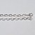 CORRENTE FOLHEADA A PRATA COM 50 MILÉSIMOS + VERNIZ DIAMOND CORRENTE 60CM LARGURA 4MM FECHO LAGOSTA PRCR000106 - Imagem 2