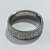 ANEL EM AÇO INOXIDÁVEL 316L COM MICRO ZIRCÔNIAS LARGURA 7MM (VALOR UNITÁRIO) ACAN000027 - Imagem 2