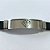 PULSEIRA EM AÇO INOXIDÁVEL EMBORRACHADA 20CM LARGURA 10MM COM TRAVA DESENHO DIAMANTE ACPS000407 - Imagem 2