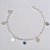PULSEIRA FOLHEADA A PRATA COM 50 MILÉSIMOS + VERNIZ DIAMOND INFANTIL 12CM CORAÇÕES LISOS E OLHO GREGO + EXTENSOR PRPS000889 - Imagem 1