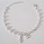 PULSEIRA FOLHEADA A PRATA COM 50 MILÉSIMOS + VERNIZ DIAMOND INFANTIL 13CM + EXTENSOR - PULSEIRA COM BOLINHAS, CORAÇÃO E FIGA PRPS000894 - Imagem 1