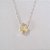 GARGANTILHA FOLHEADA A PRATA COM 50 MILÉSIMOS + VERNIZ DIAMOND CORRENTE SINGAPURA 45CM ZIRCÔNIA AMARELA 10X14MM FECHO LAGOSTA PRGG001099 - Imagem 2