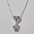 GARGANTILHA FOLHEADA A PRATA COM 50 MILÉSIMOS + VERNIZ DIAMOND CORRENTE VENEZIANA 45CM COM BASE E PINGENTE MENINA CRAVEJADO EM MICRO ZIRCÔNIAS COLORIDAS 18MM PRGG001102 - Imagem 2