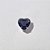 PINGENTE FOLHEADO A PRATA COM 50 MILÉSIMOS + VERNIZ DIAMOND PINGENTE CORAÇÃO EM ZIRCÔNIA LILÁS 10X10MM PRPG000042 - Imagem 1
