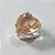 PINGENTE FOLHEADO A PRATA COM 50 MILÉSIMOS + VERNIZ DIAMOND PINGENTE CORAÇÃO EM ZIRCÔNIA SALMÃO 10X10MM PRPG000043 - Imagem 2