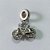 BERLOQUE EM AÇO INOXIDÁVEL 316L PINGENTE BICICLETA CRAVEJADA EM MICROS ZIRCÔNIAS 14X18MM ACBQ000006 - Imagem 2