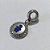 BERLOQUE EM AÇO INOXIDÁVEL 316L PINGENTE MENINO CRAVEJADO EM MICROS ZIRCÔNIAS 12X12MM ACBQ000014 - Imagem 1