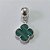 BERLOQUE FOLHEADO A PRATA COM 50 MILÉSIMOS + VERNIZ DIAMOND TREVO LISTRADO 13MM (UNIDADE) PRBQ000138 - Imagem 1