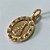 PINGENTE FOLHEADO A OURO NOSSA SENHORA APARECIDA COM MICRO ZIRCÔNIAS 11MM OUPG000020 - Imagem 2