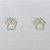 BRINCO FOLHEADO A PRATA COM 50 MILÉSIMOS + VERNIZ DIAMOND PATINHA PET 10MM PRBR000886 - Imagem 1