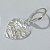 BRINCO FOLHEADO A PRATA COM 50 MILÉSIMOS + VERNIZ DIAMOND ARGOLA DE PRESSÃO FORMATO CORAÇÃO MARTELADO 14X15MM PRBR000930 - Imagem 2