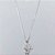 GARGANTILHA FOLHEADA A PRATA COM 50 MILÉSIMOS + VERNIZ DIAMOND CORRENTE VENEZIANA 42CM PINGENTE MENINO COM MICRO ZIRCÔNIAS CRISTAIS 13MM FECHO LAGOSTA PRGG001187 - Imagem 1