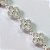 PULSEIRA FOLHEADA A PRATA COM 50 MILÉSIMOS + VERNIZ DIAMOND 18CM PULSEIRA COM 7 TREVOS COM ZIRCÔNIAS CRISTAIS + EXTENSOR E FECHO LAGOSTA PRPS000961 - Imagem 2
