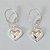 CONJUNTO FOLHEADO A PRATA COM 50 MILÉSIMOS + VERNIZ DIAMOND CORRENTE VENEZIANA 45CM MAIS PINGENTE CORAÇÃO 10MM BRINCO ARGOLA DE PRESSÃO CORAÇÃO LISO 10MM PRCJ000195 - Imagem 3