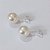 BRINCO FOLHEADO A PRATA COM 50 MILÉSIMOS + VERNIZ DIAMOND BRINCO PÉROLA 10MM PRBR000950 - Imagem 2