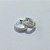 BRINCO FOLHEADO A PRATA COM 50 MILÉSIMOS + VERNIZ DIAMOND ARGOLA COM 1 FILEIRA DE MICRO ZIRCÔNIAS 10MM PRBR000957 - Imagem 1