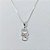 GARGANTILHA FOLHEADA A PRATA COM 50 MILÉSIMOS + VERNIZ DIAMOND CORRENTE VENEZIANA 45CM PINGENTE GATINHO COM MICRO ZIRCÔNIA 8MM PRGG001257 - Imagem 2