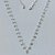 SHOCKER FOLHEADA A PRATA COM 50 MILÉSIMOS + VERNIZ DIAMOND 40CM ESTRELINHAS - FECHO LAGOSTA + EXTENSOR PRSH000157 - Imagem 1